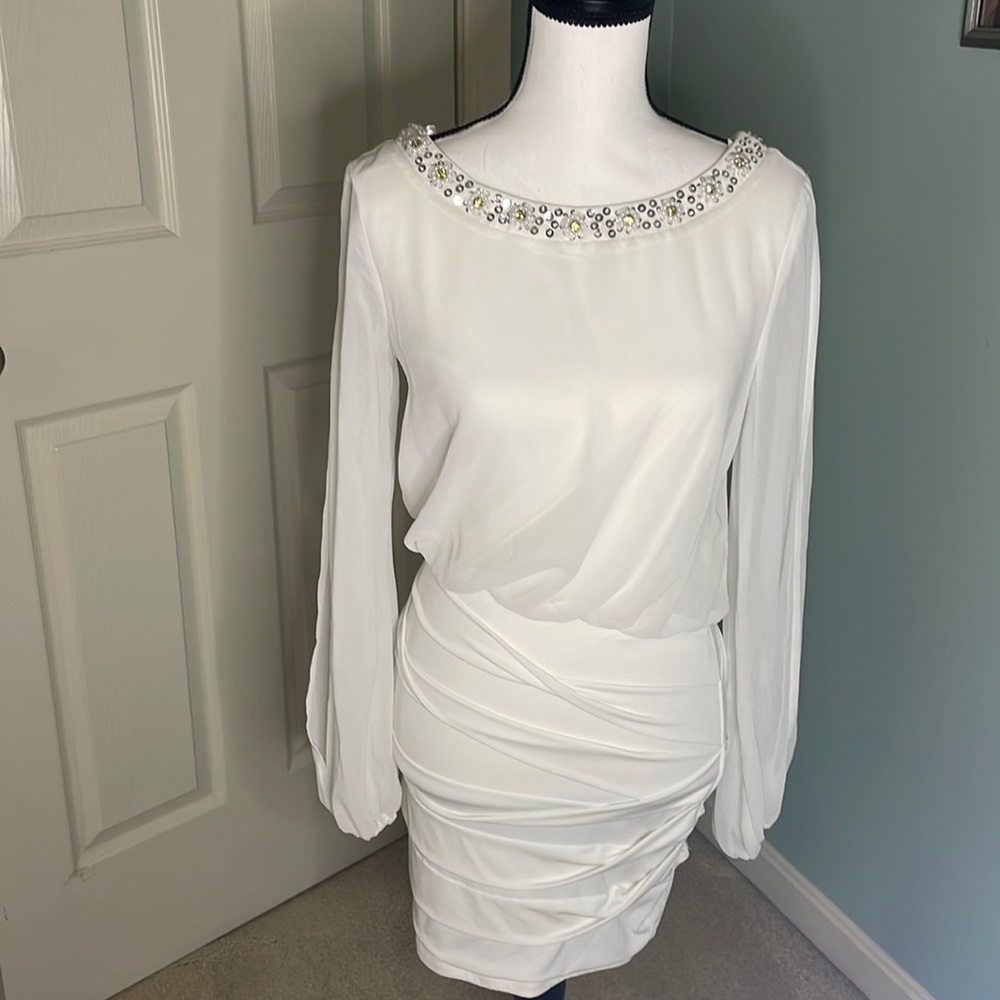 White Semi Formal Dress